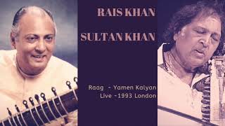 Ustad Rais Khan - Sultan Khan Live in London Yamen Kalyan