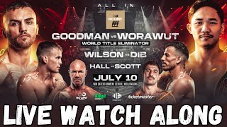 SAM GOODMAN vs. CHAINOI WARAWAT PPV - LIVE WATCH ALONG