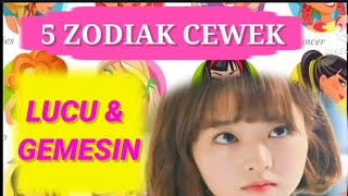 Suka karakter cewek lucu?! Inilah 5 zodiak cewek paling lucu dan menggemaskan..