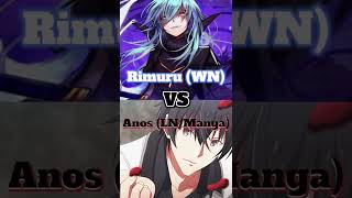 Rimuru (TenSura) VS Anos (Misfit of Demon King Academy)