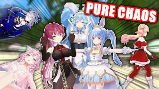 The most chaotic hololive 3d stream ever! (ft. Marine, Pekora, Lamy, Koyori, Nene, Kanata)【Hololive】