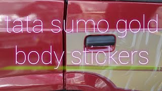 tata sumo gold body stickers#ASHADULAUTOSERVICE