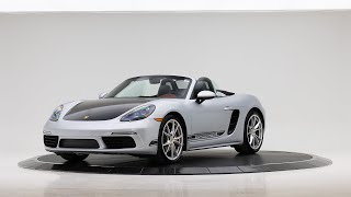 2017 Porsche 718 Boxster S Rhodium Silver Metallic | P7386C