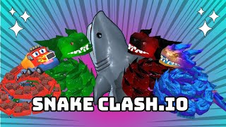 Snake Clash io Gameplay 🐍NEW  Legend Category👑