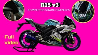 R15V3 completed shark graphics