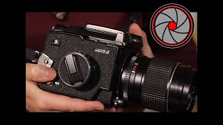 Mamiya 645J. Как заправить пленку. 80 выпуск.