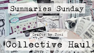 Summaries Sunday ……………Collective #haul #junkjournalideas #timholtz