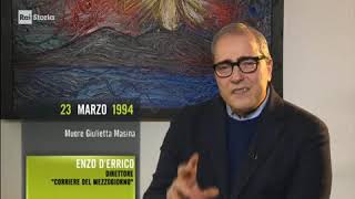 §.2/- commento RAI STORIA accadde oggi: 23 MARZO 2019-1994 morte di Giulietta Masina