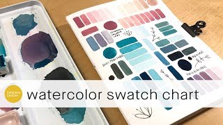 spark your creativity by creating a color mixing chart!