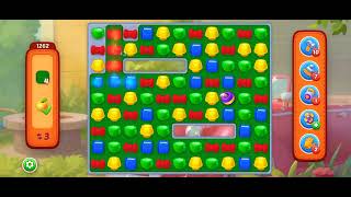 HomeScapes Level 1262 Walkthrough || Grass Apple Tray Collectable || 3 Moves Left #homescapes