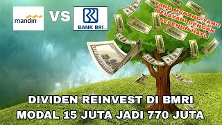 SAHAM BANK BUMN INI MULAI BULLISH! DIVIDEN REINVESTMENT PLAN SAHAM BMRI VS BBRI