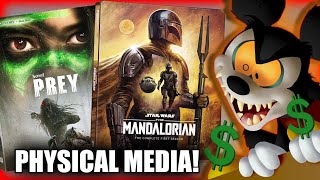 BLU-RAY STEELBOOKS! Mandalorian, WandaVision & Loki | Disney Revisit Physical Media Blu-Ray & 4KUHD