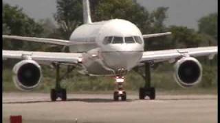 Continental B757-200 Landing at MHLM, San Pedro Sula, Honduras