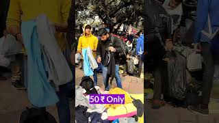 Delhi Chor Bazaar Shoes And Clothes Market Lal Qila jama Masjid Sunday market #clothe #market #brand