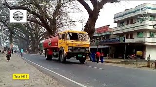 Tata 1615 oil Tenker Truck Bangladesh Road enjoy truck video 🚛🚛