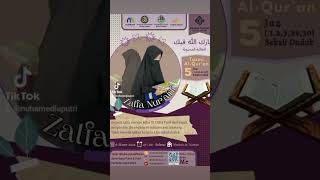 Ananda Zalfa Nur'aini Kls Xl Tasmi'Qur'an 5 Juz sekali duduk#ponpesnurulhadidputri #tahfidzulquran