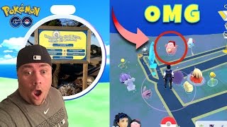 RIDICULOUSLY MASSIVE POKESTOP on EAST COAST in POKEMON GO