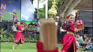 Tari Memengan Selamat Datang, Festival Memengan Banyuwangi 2014.