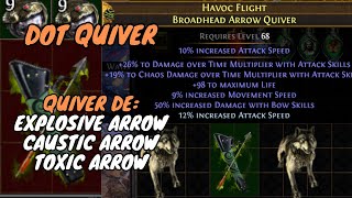 [3.23] Craft de Quiver Explosive Arrow/Caustic Arrow/Toxic Rain en 178 Simples Pasos