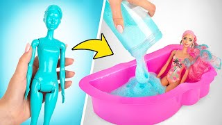 Большая распаковка! Куклы Barbie Color Reveal Foam