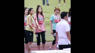 【APink】Son Naeun learned how to jump from Bora (SISTAR)  @  Idol Athletics Championships