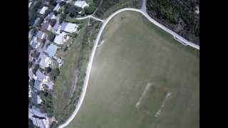 GoPro downward view test flight at Karori Park