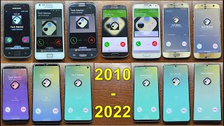 Samsung Galaxy S1–S22 Incoming Call Evolution. 2010–2022