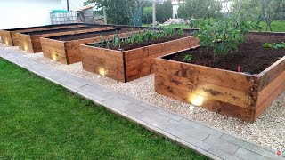 своими Делаем поднятую грядку  / Build a Raised Bed - Planter Box