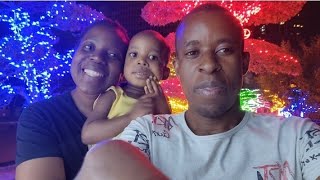 The trees are pimped. African family in China vlogtober #roadto400  #lifeinchina #blackinchina