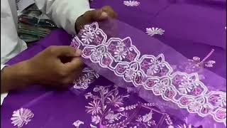 embroided suit