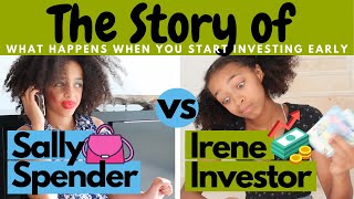 Why You Should Save and Invest Early - The Life Story of the Spender vs the Investor (Comedy Skit)