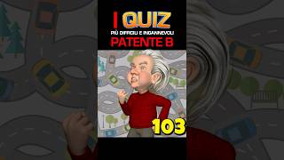 Patente B quiz difficili e ingannevoli - Divieto transito trasporto merci pericolose #quizpatenteb