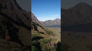 sangking takjubnya melihat segara anak gunung rinjani #shorts