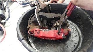 Episode 36 - 1986 Porsche 944 Turbo Restoration - Final Suspension & Brake Disassembly