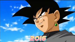 EVOLUTION OF GOKU BLACK 2016/2021