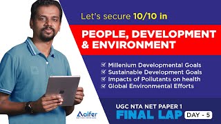 People, Development and Environment| UGC NET 2021 | Paper 1 | Final LAP