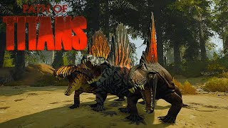 The OnlySails! Dimetrodon Mod-Path of Titans Gameplay-