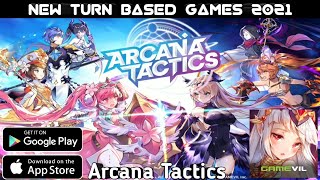 NEW TURN BASED RPG GAMES 2021 | Arcana Tactics [ENG] | AVAILABLE NOW FOR ANDROID, IOS