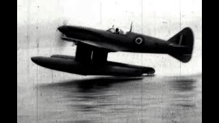 MJ892 Trial for a Spitfire, Type 385 Mk.IXB Floatplane C1944, 1940s F872