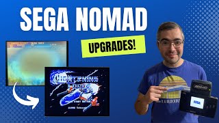 Rebuilding a dead Sega Nomad! Screen upgrades, audio mods, and more!