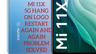 mi 11x 5g Hang on logo restart again and again problem solved free flashing in umt no credit free