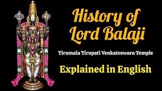 #History_of_Tirumala_Tirupati _Venkateswara | Story of Balaji | #tirupatibalaji #tirupati #balaji