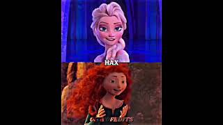 Elsa vs Merida #frozen #frozen2 #brave #merida #elsa #whoisstronger #whoisstrongest #vsbattle