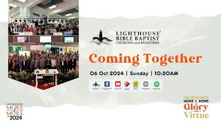 BE YE ENLARGED | PTR. FERDINAND ESCALA | Sunday Morning Coming Together | 06 October 2024