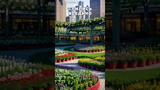 #Kaiber – city garden | оГОРОД #Огород #Город #Нейросеть #Анимация #AI