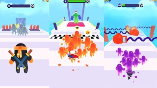 Join Blob Clash 3D: Mob Runner ( Level 7 - Level 30 ) Android & IOS All Level Gameplay