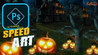 Halloween Editing Photoshop Manipulation Tutorial photoshop tutorial