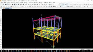 how to design sap2000 v20 steel structural