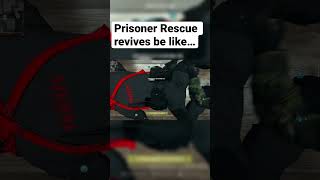 Prisoner Rescue revives are undefeated 😂 #shorts #cod #callofduty #mw2 #gaming #warzone #funny