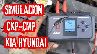 Kia no enciende diagnostico con generador de señales sincronizadas SMT-MULTIPRO de DGM